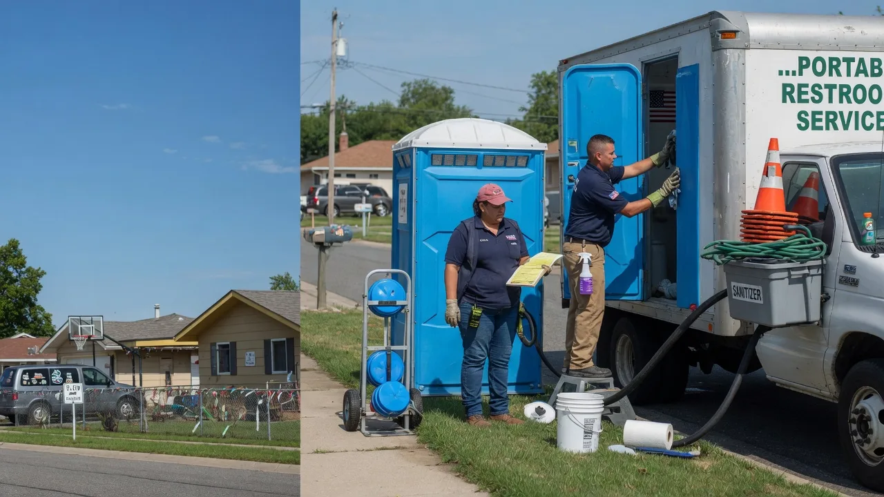 Portable Toilet Rental in Foster, MO near me